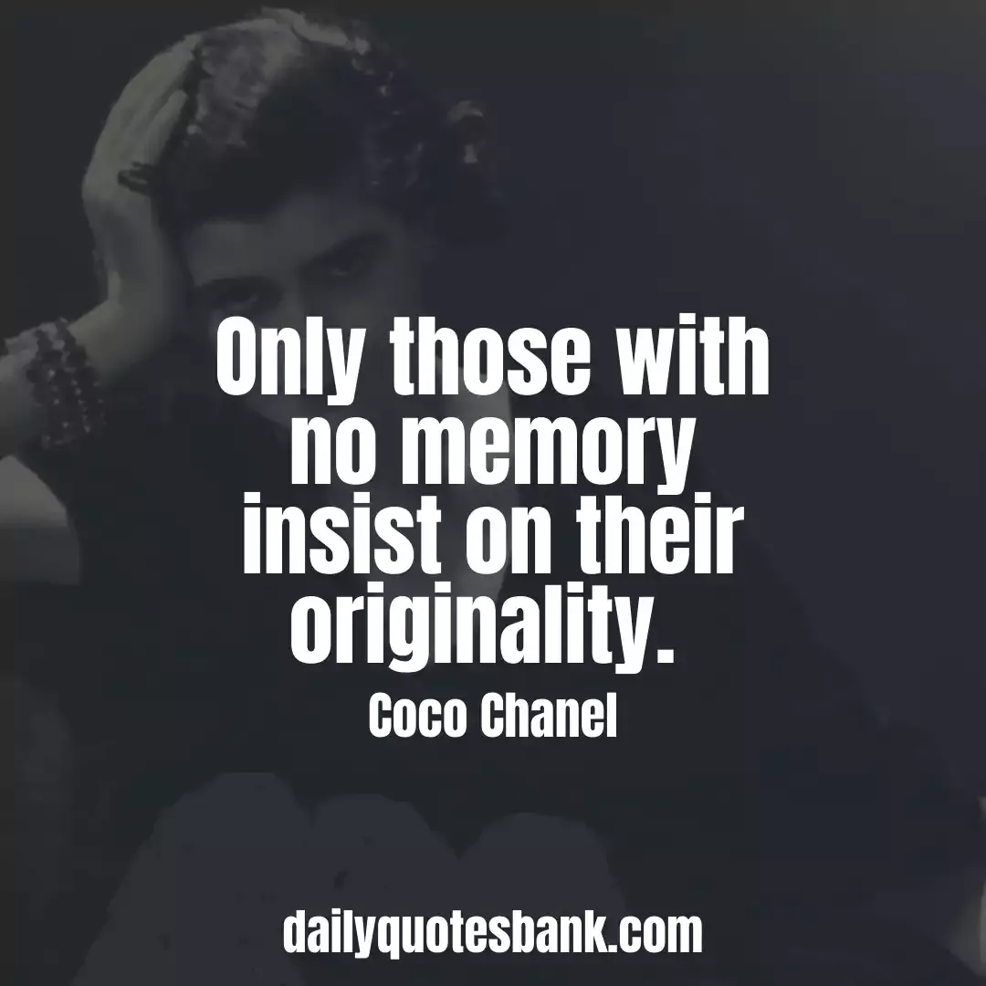 Coco Chanel Quotes About Beauty, Fashion, Women and Love