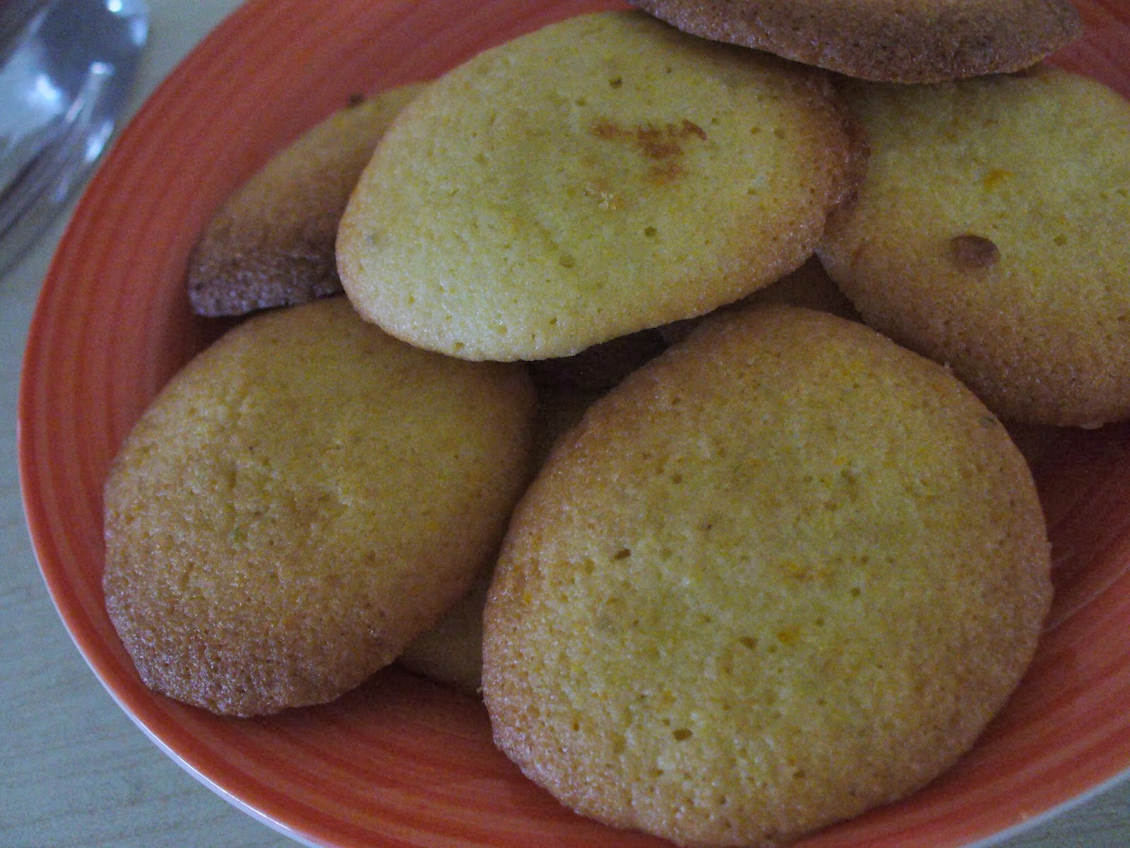 Yummmy Kitchen Experiments Orange wafer cookies