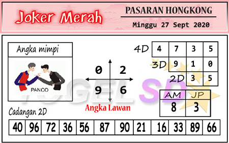 Pred Hk Minggu 27 September 2020 Pred Togel Hongkong Hk Malam Ini