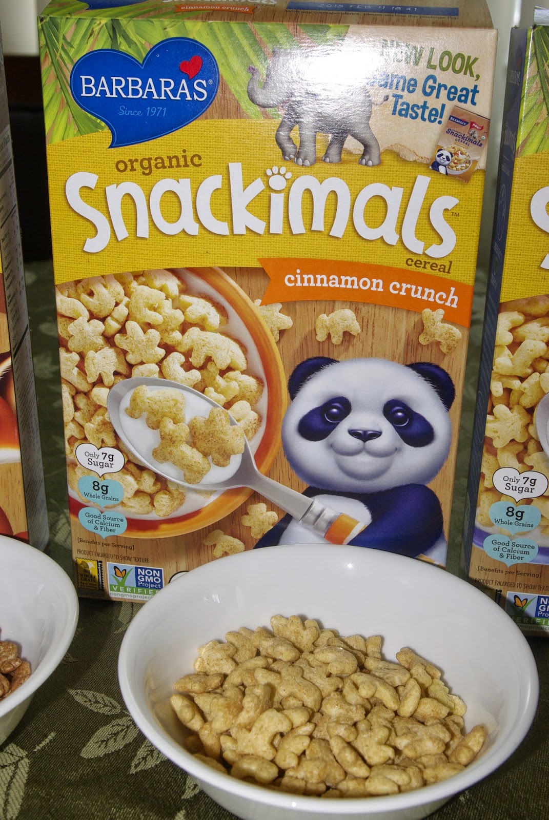 Mom's Tried and Tested Delicious NonGMO and USDA Organic Cereals