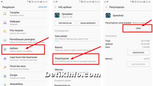 Cara Pindah Aplikasi Ke Memori Microsd Hp Samsung Versi Marshmallow Detik Info