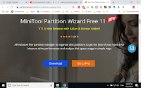 Mini Tools Partition Wizard 11- Download