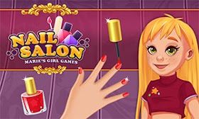 صالون الأظافر - العاب ماري للبنات Nail Salon - Marie's Girl Games