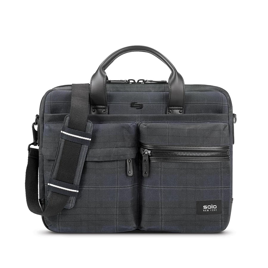 Cặp Xách Đẳng Cấp Solo (USA) Hamish 15.6 inch – Navy