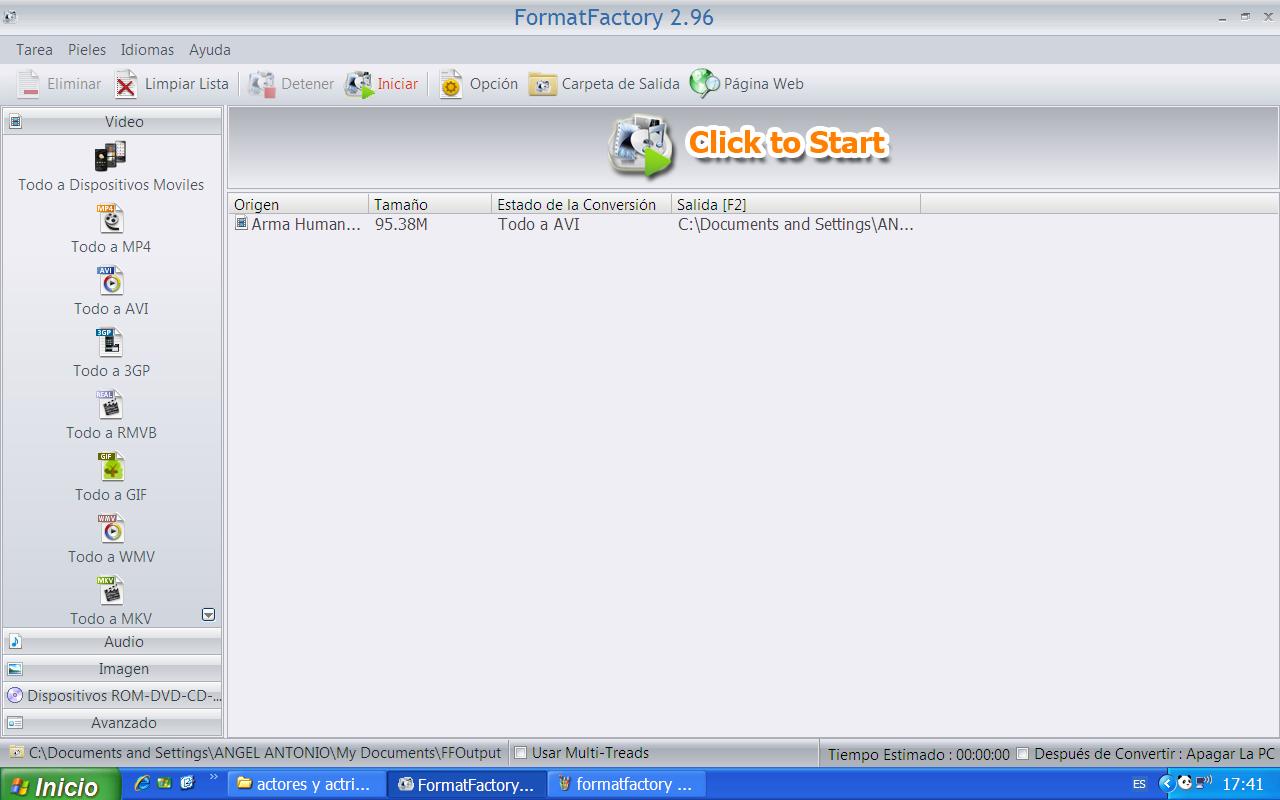 You never walk alone: FORMAT FACTORY (TUTORIAL)