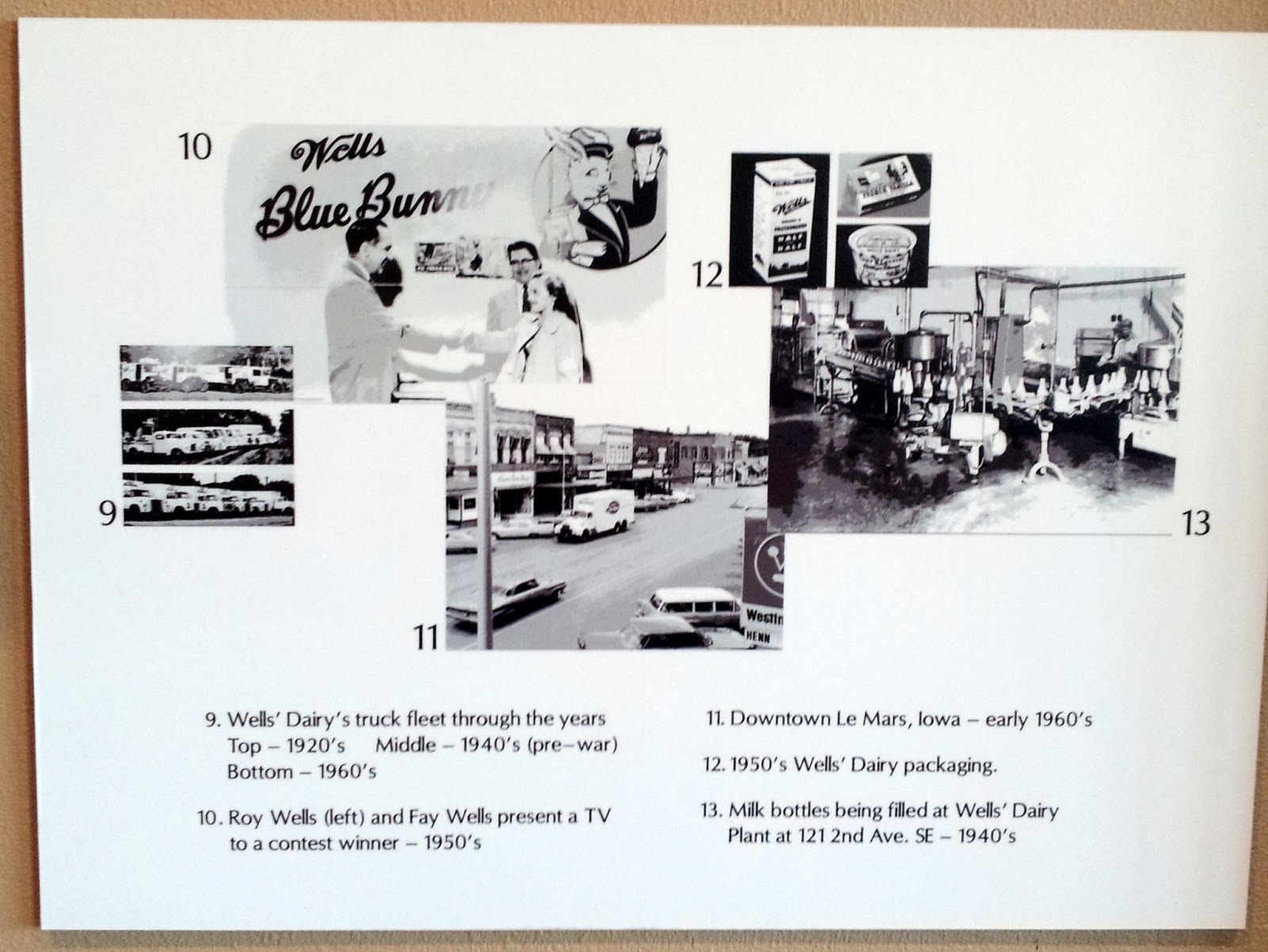 History and Culture by Bicycle Wells Blue Bunny Ice Cream Parlor and