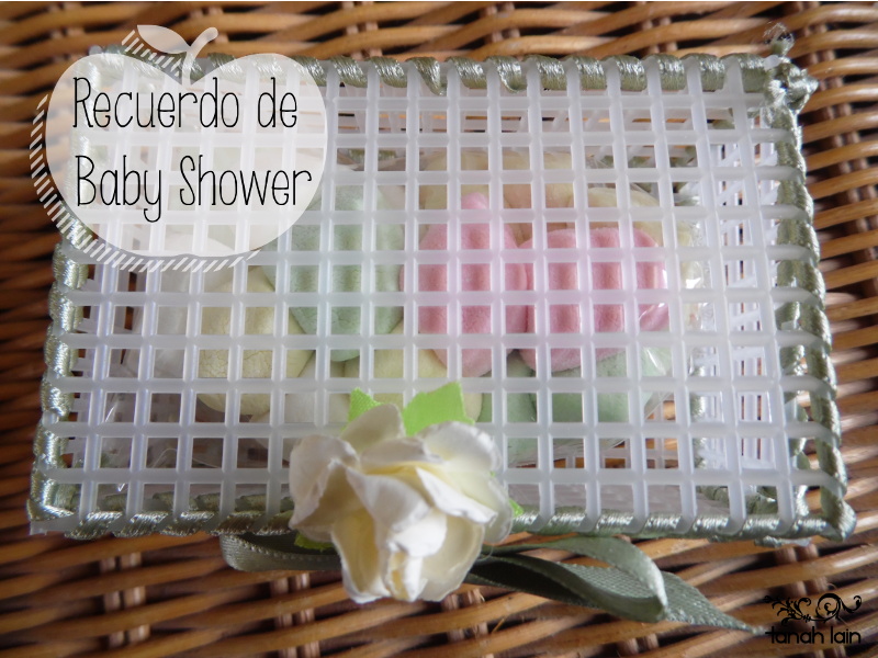 Cajita de dulces: Recuerdo de Baby Shower