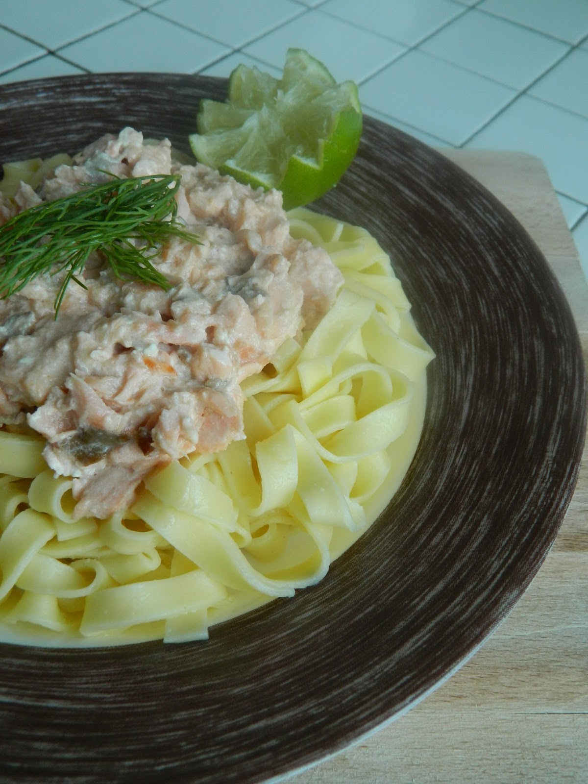 LAKIWIZINE {Plat} Pâte aux deux saumons.