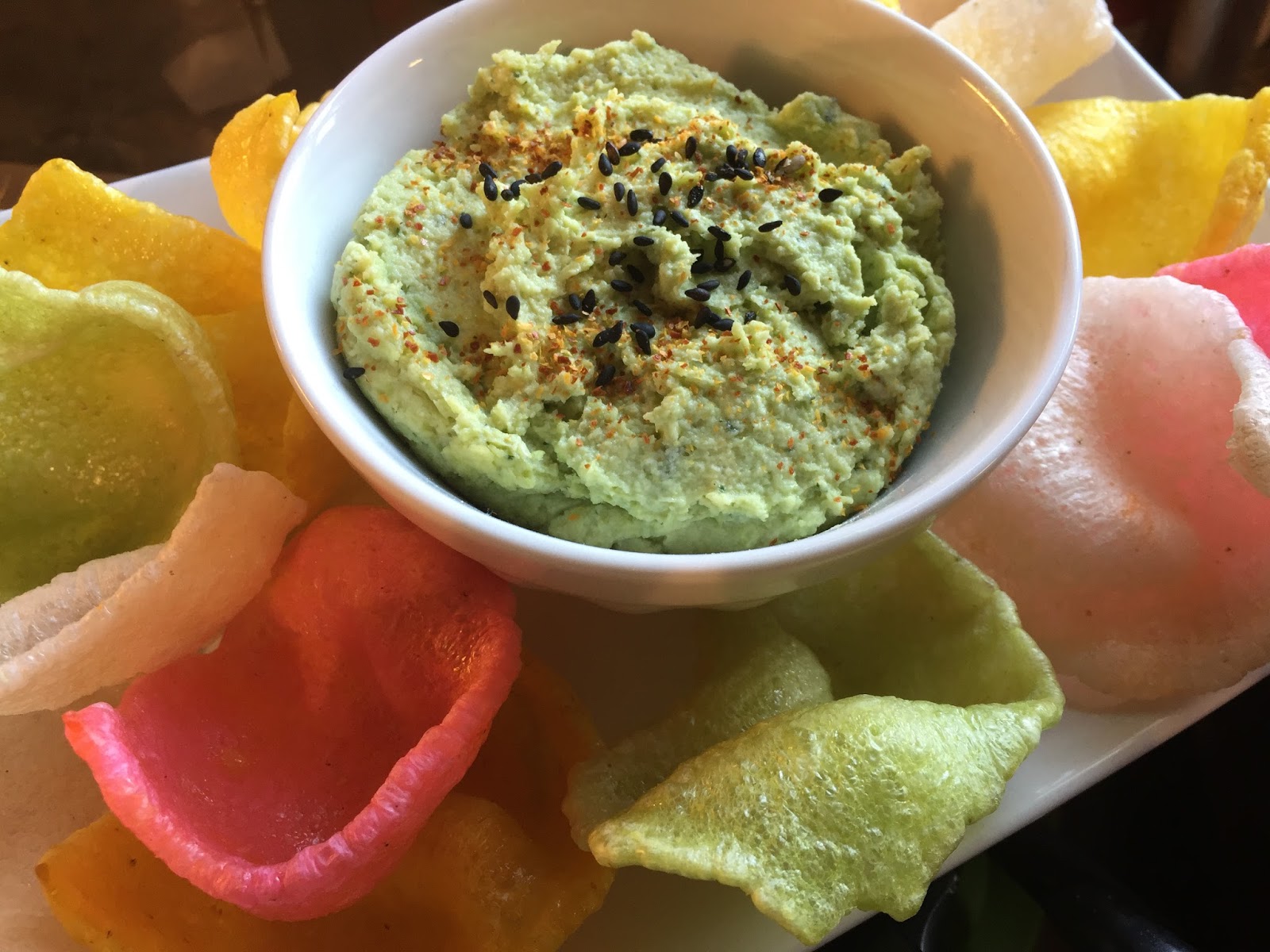 For Hummus Lovers Wasabi Edamame Hummus {RECIPE}