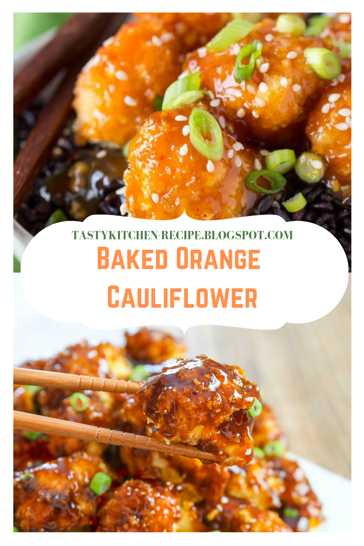 Baked Orange Cauliflower