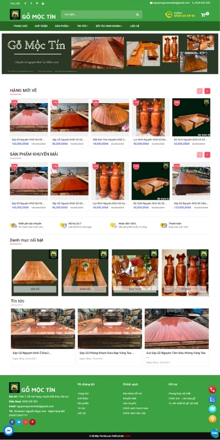 Blogspot Cửa Hàng Gỗ Nội Thất-Sập Gỗ Chuẩn SEO Tại Gia Lai