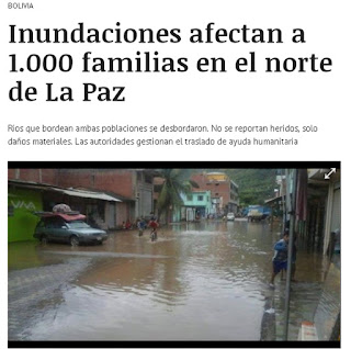 Inundaciones argentas;  E