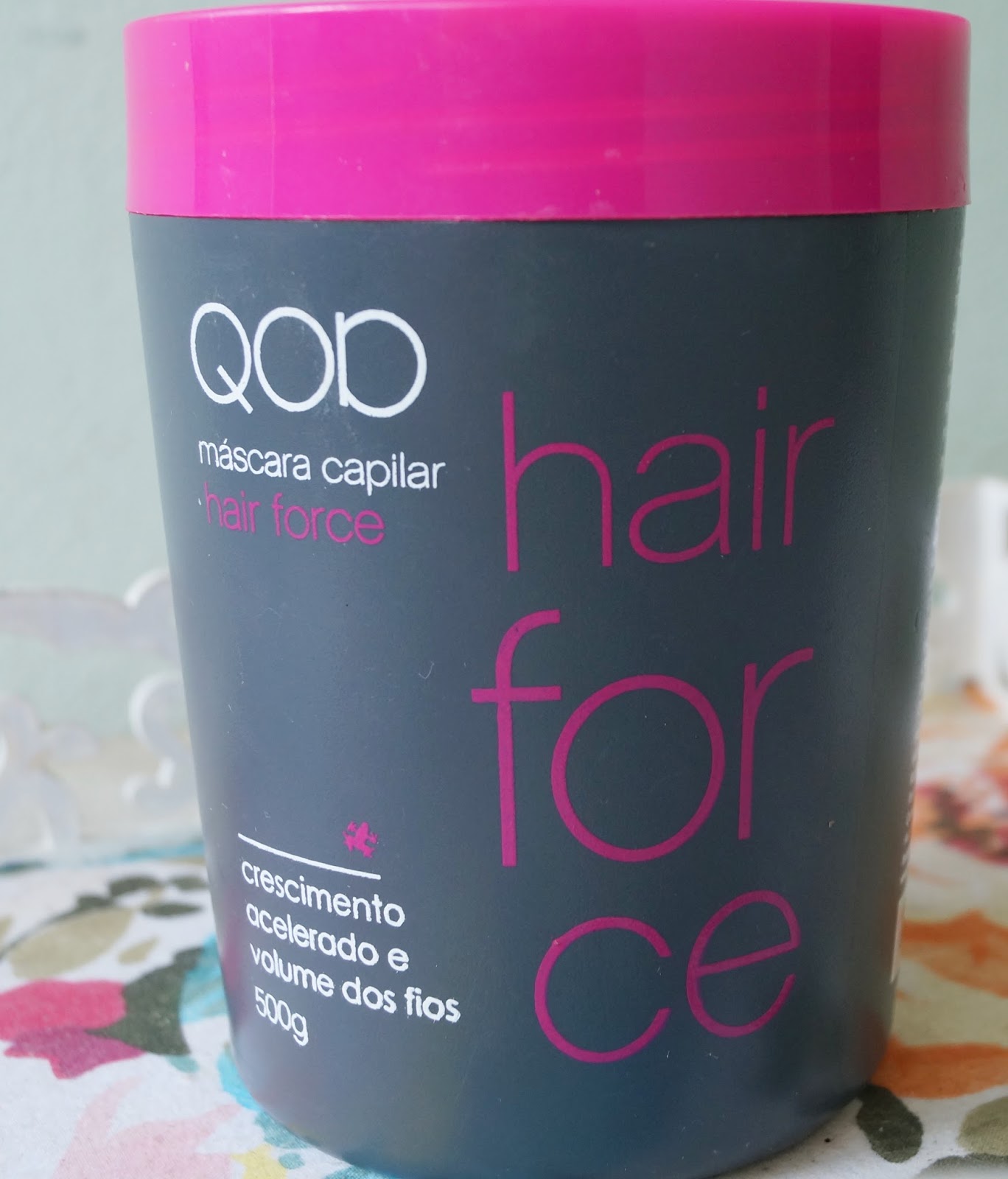 Iai, Vumbora?! Resenha QOD Máscara Hair Force