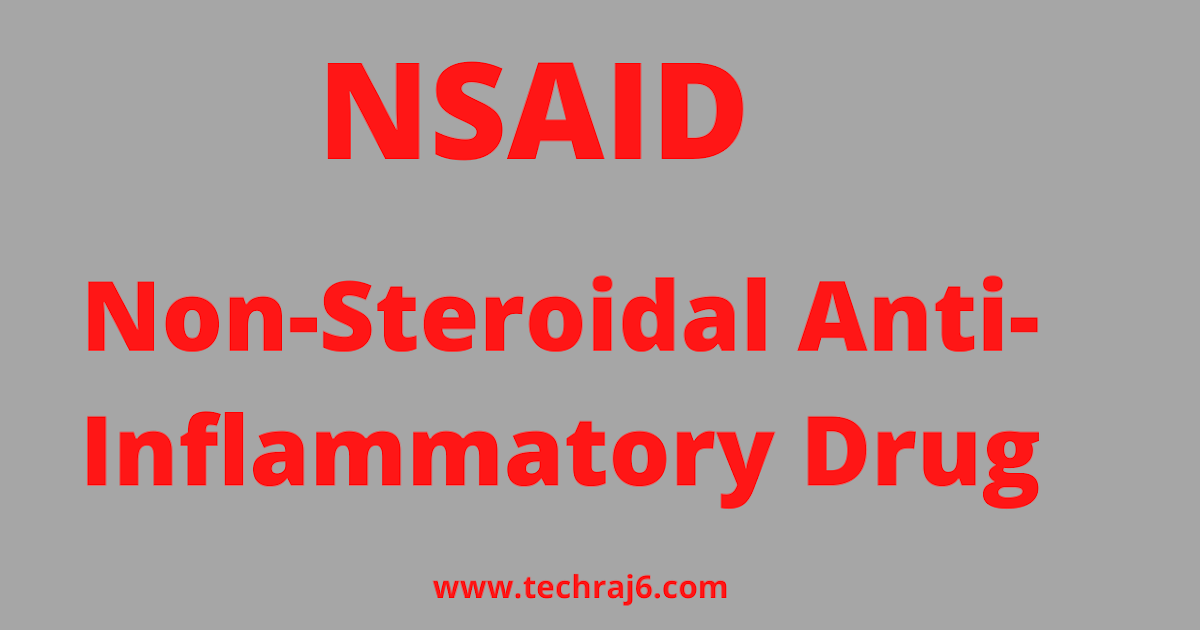 NSAID full form, What is the full form of NSAID