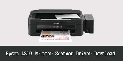 Epson L210 Printer Scanner Driver Software Download