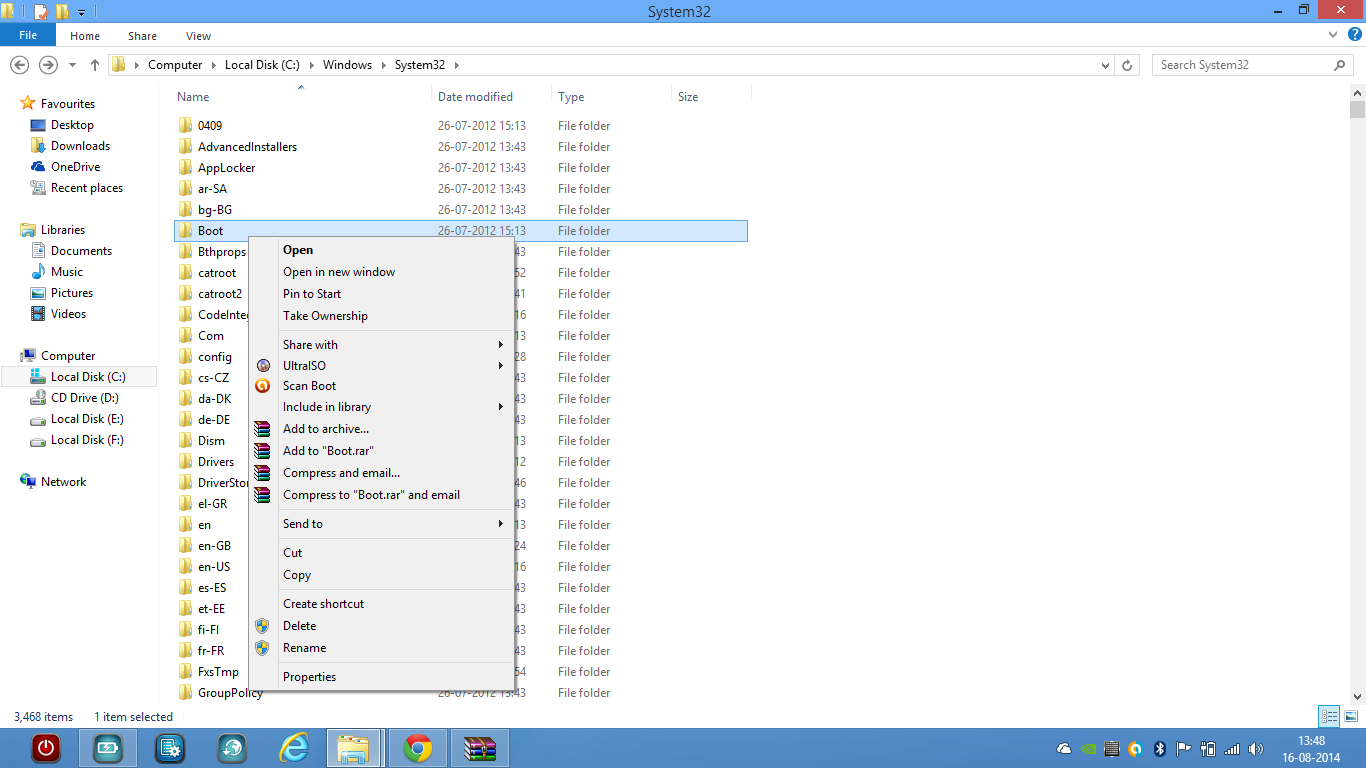 How to Take Full Ownership of Files and Folders in Windows 8 Blogger