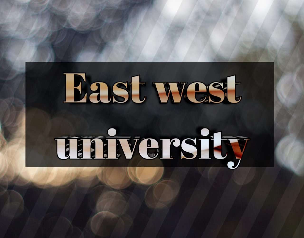 East west university UniversityAdmission Circular 202421