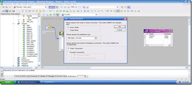 Informatica Tutorial: SQL Transformation