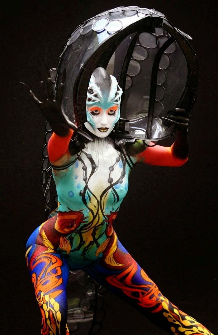 Бодиарт фестиваль в Австрии World Bodypainting Festival