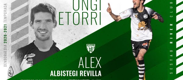 Oficial: Sestao River, firma Álex Albistegi