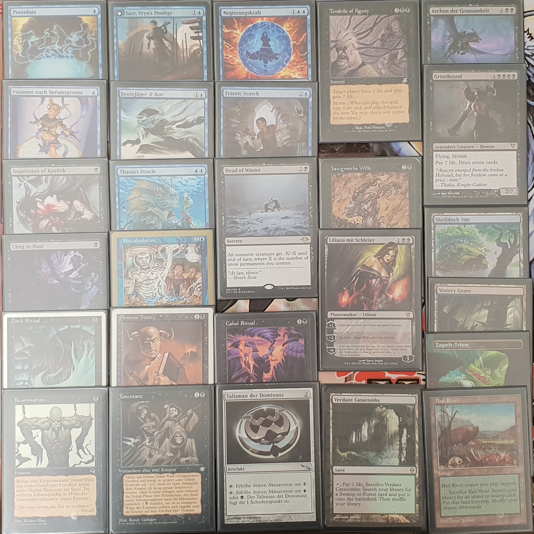 Start your Engine Combo Decks Dimir Reanimator Storm, GRUUL STORM