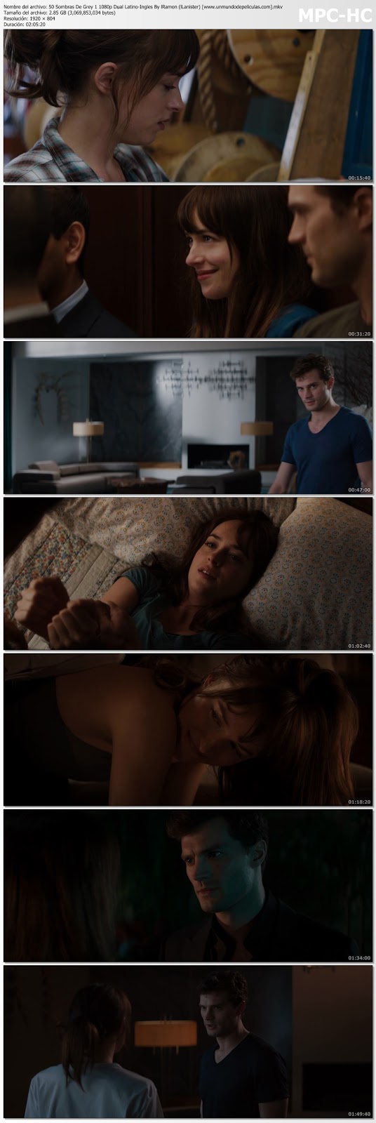 Capturas de la película.