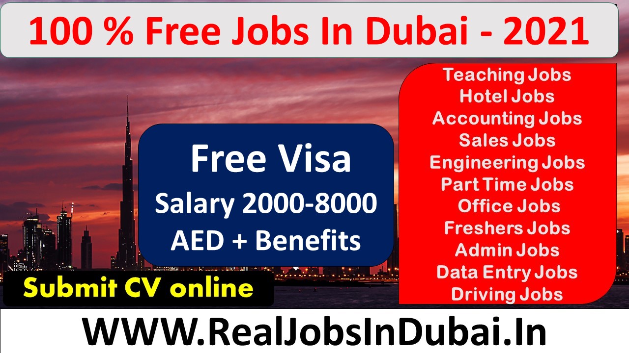 Latest Fresh Jobs In Dubai - UAE 2021