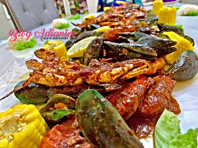 Perjumpaan MakCikKepoh Pasca Aidilfitri | Makan Seafood Lambak Di Rumah