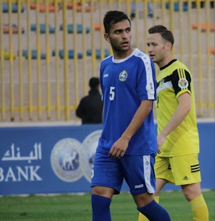 حسام أبو سعد أستكمل مباراة فريقة سحاب الأخيرة بعين واحدة ورفض التبديل