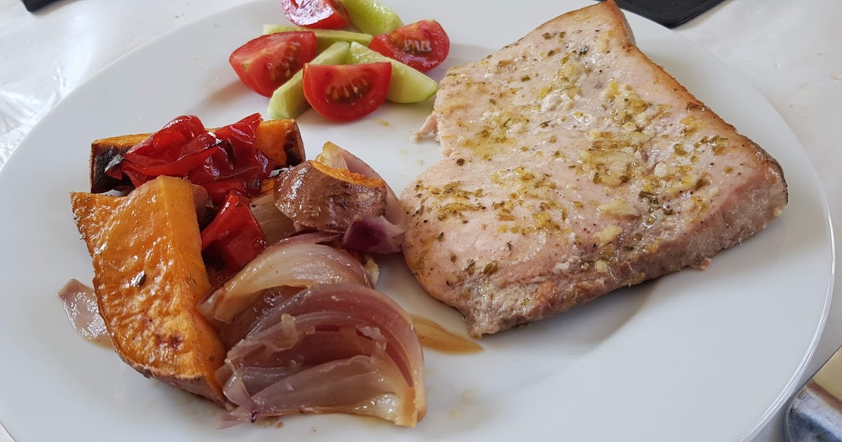 My (Not So) Perfect Food Oven Baked Swordfish