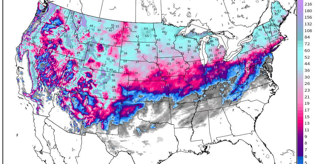 Cloudcroft & Ruidoso, NM Seasonal Snowfall Totals.