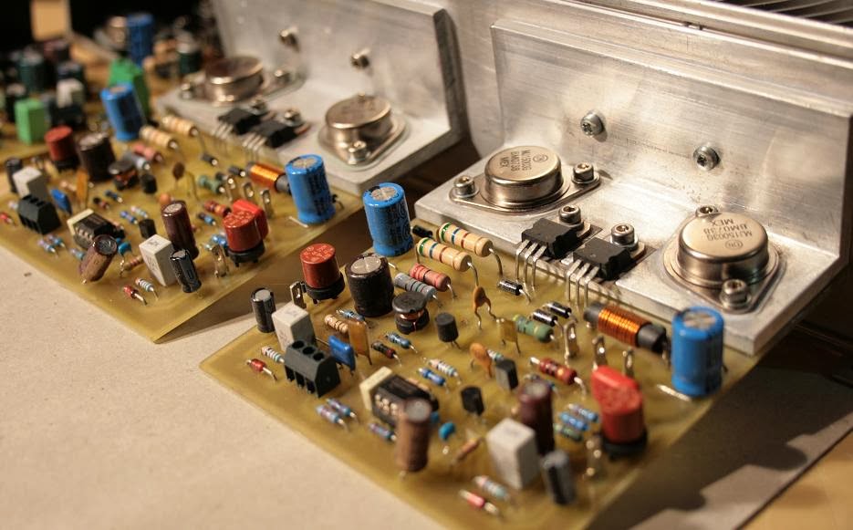 ESPRITAUDIO QUAD 405 Vintage Current Dumping Amplifier 100W My DIY Project