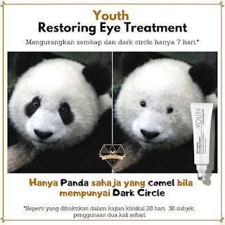 Testimoni Youth Eye Cream: Tiada Lagi Eye Bag dan Mata Panda