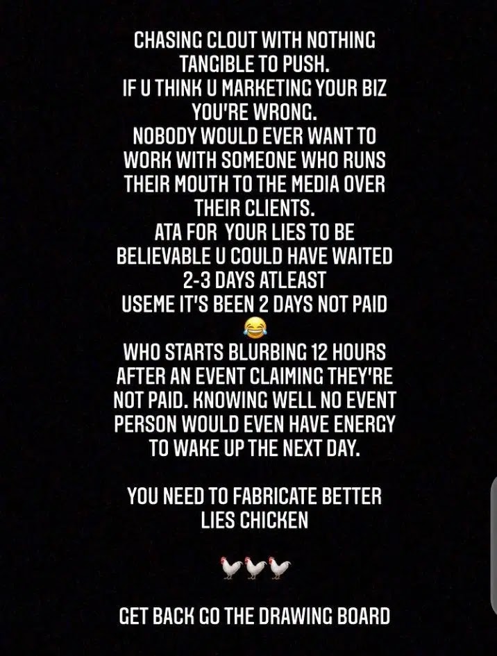Vera Sidika blasts comedian Akuku Danger over unsettled debts allegations. Vera Sidika blasts comedian Akuku Danger over unsettled debts allegations.