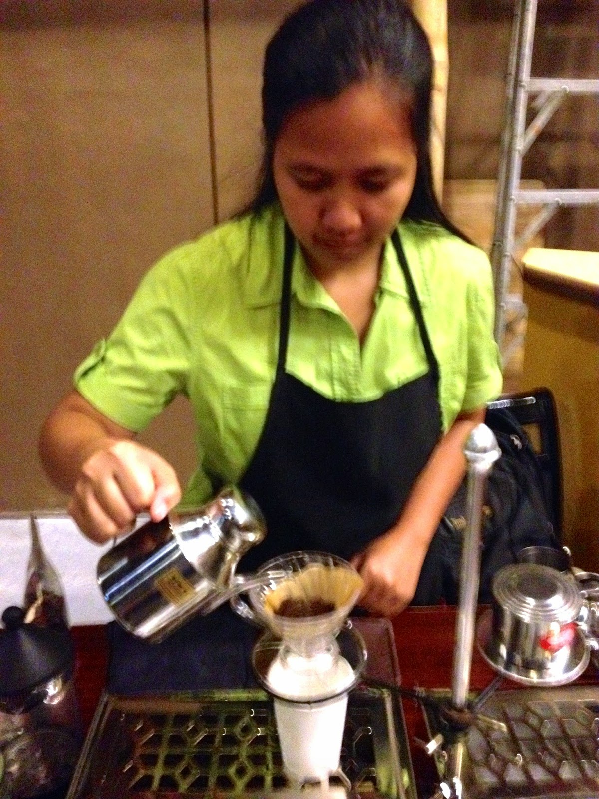 Boots Coffee Bar, Mango Square Mall, Cebu City, Kalinga Coffee, Civet Coffee, V60 Brew