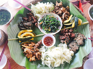 Thưởng thức món ăn của người dân bản địa tại Na Hang, Tuyên Quang