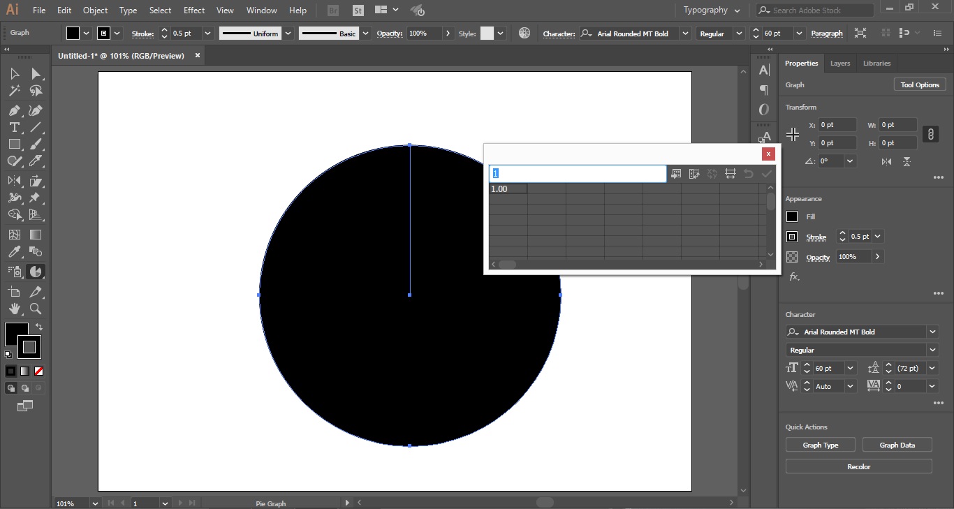 How To Create A Pie Chart In Illustrator