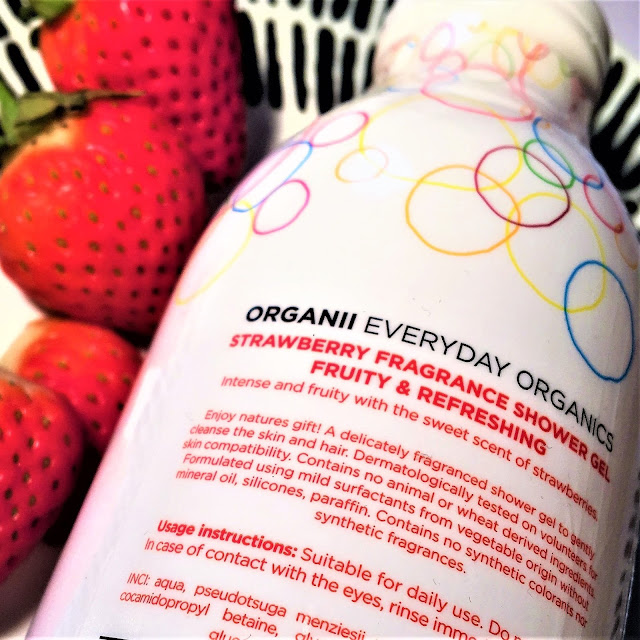 Strawberry Shower Gel by ORGANii