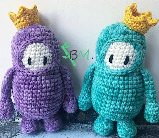 PATRON GRATIS FALL GUYS AMIGURUMI 43841