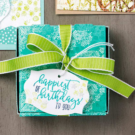 3 Mini Pizza Box Projects ~ Stampin' Up! Picture Perfect Birthday