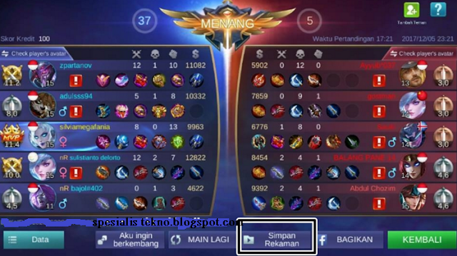 Cara Menyembunyikan Hisory Mobile Legends Agar Tidak Tertangkap Basah