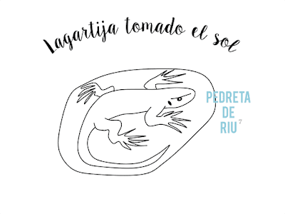 COMO PINTAR PIEDRAS CON LAGARTIJA TOMANDO EL SOL PASO A PASO