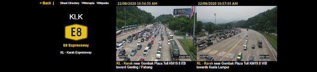 Untuk ketahui keadaan trafik secara langsung atau secara live bagi semua lebuhraya di Malaysia, anda boleh pantau melalui CCTV yang disediakan dan boleh dilihat melalui pautan di pautan Jalanow.