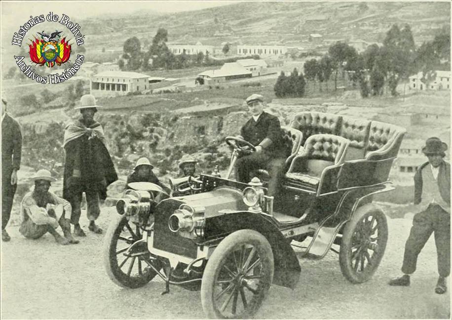 QUIEN INTRODUJO EL PRIMER AUTOMÓVIL EN BOLIVIA ¿JESÚS AGUAYO O ARTHUR