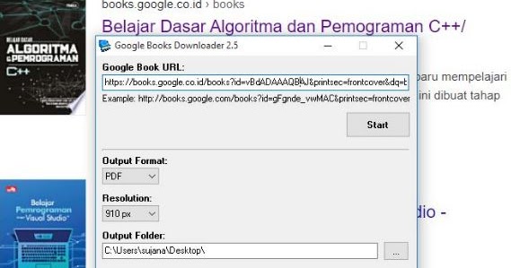 Cara download buku di google book tanpa bayar