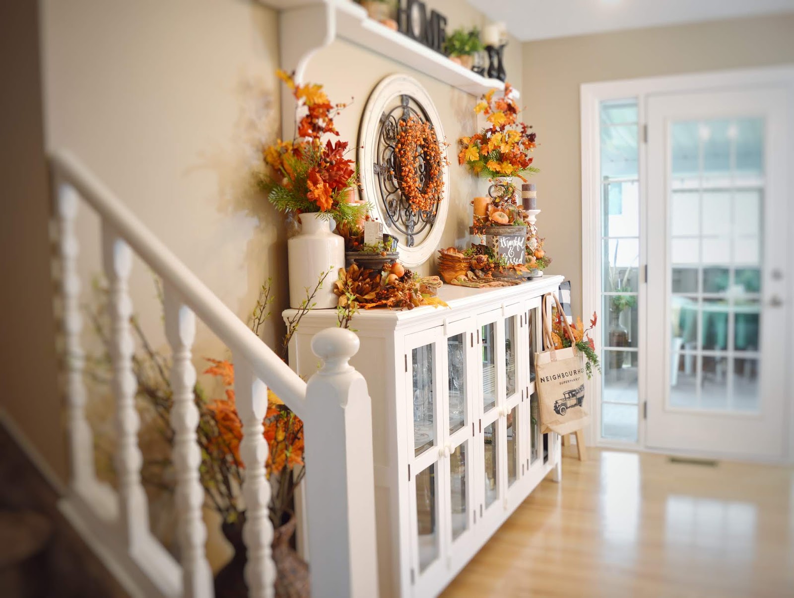 Dining Delight Kitchen Sideboard Traditional Fall Decor