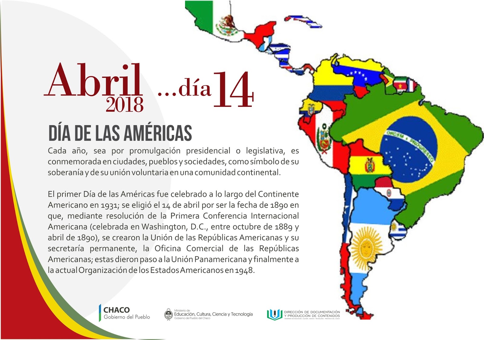 Conoce Por Que El 14 De Abril Se Celebra El Dia De Las Americas Images