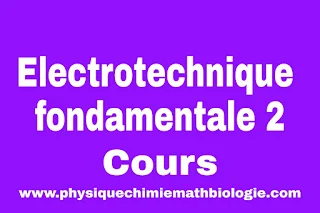 Electrotechnique fondamentale 2 Cours PDF