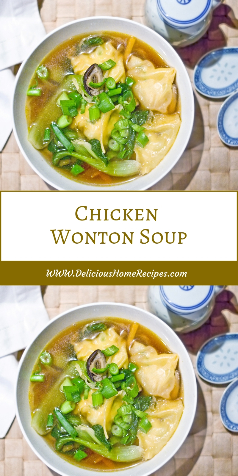 Chicken Wonton Soup Chicken Wonton Soup