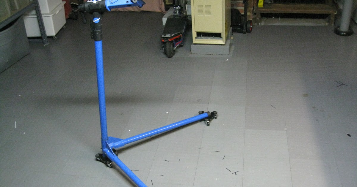 make your outdoor bike stationary